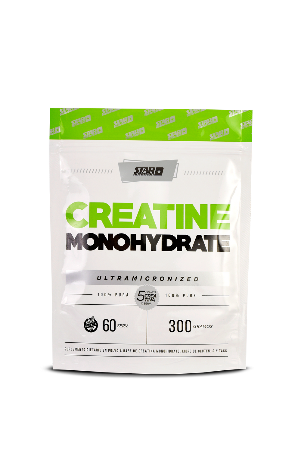 Creatina Monohidrato Doypack de Star Nutrition · Neutra