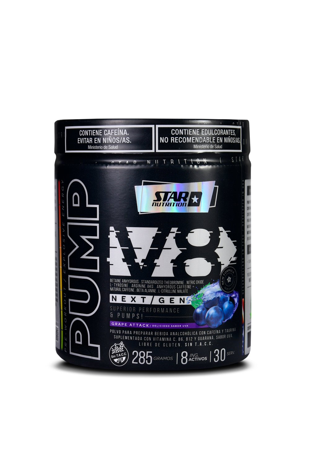 Pump V8 de Star Nutrition · Grape